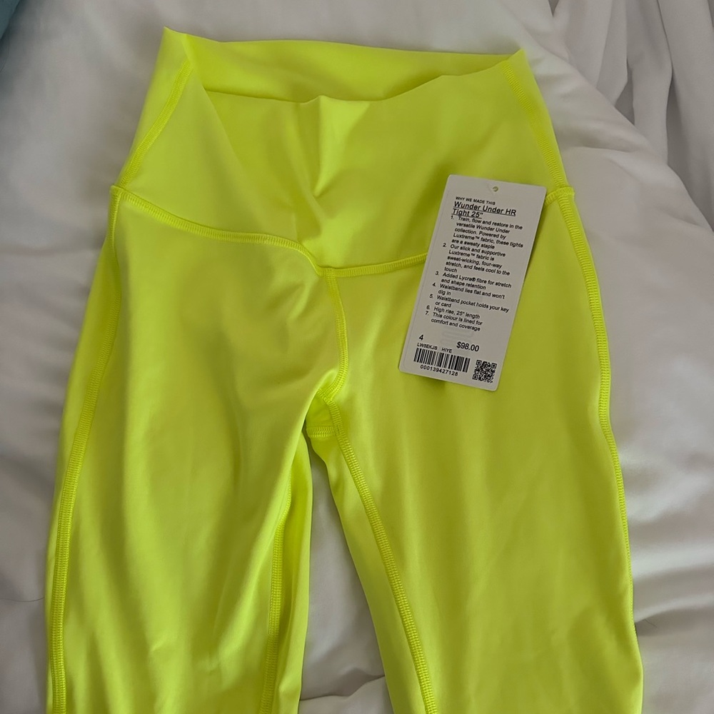 LuLulemon Wunder Under HR tight 25”